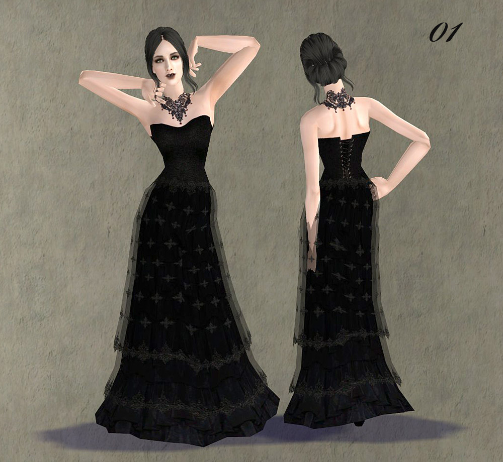 Mod The Sims Fashion Story From Heather Charm Of Gothic 5