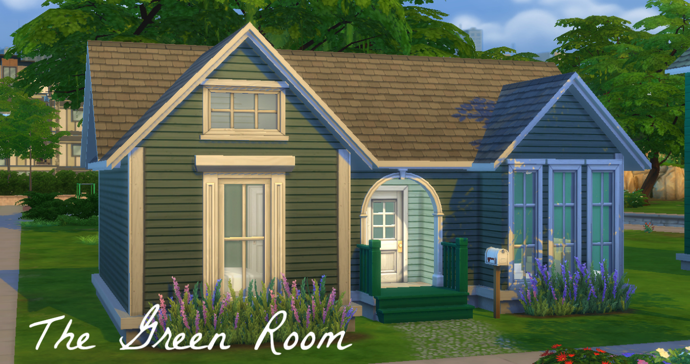 Mod The Sims No Cc Starter Home The Green Room