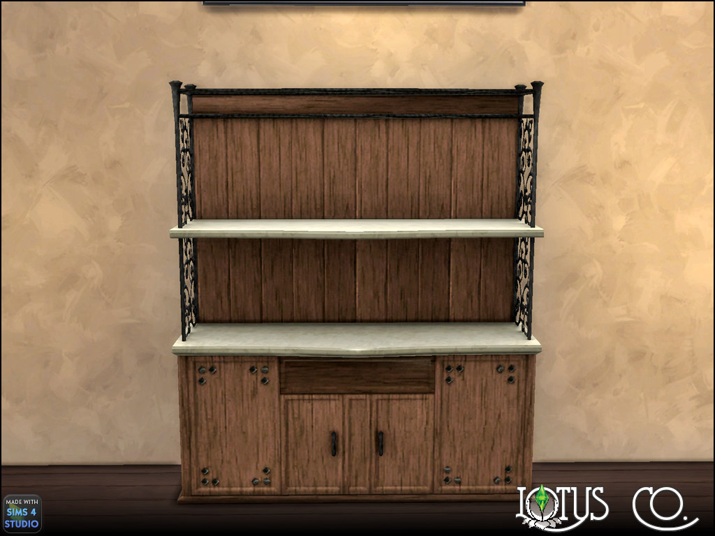 Mod The Sims Antique Cabinet Sims 3 Conversion