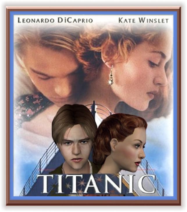 leonardo dicaprio titanic 2. TITANIC (Kate Winslet