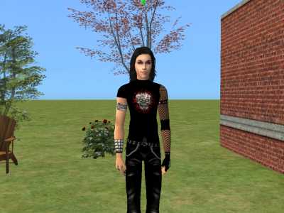 Mod The Sims - Davey Havok from AFI