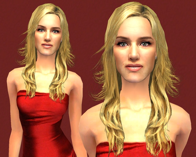kate winslet titanic hair. Mod The Sims - Kate Winslet