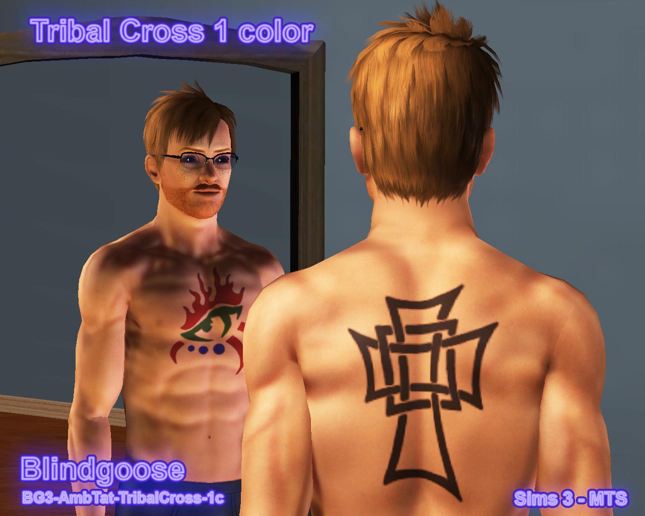 Mod The Sims Tribal Cross