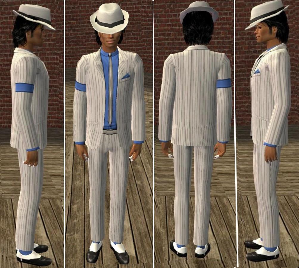 Mod The Sims Michael Jackson S Smooth Criminal Outfit