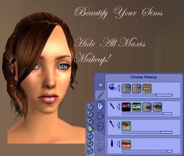 Are you tired of having to look at Maxis makeup? Do you only use custom Are you tired of having to look at Maxis makeup? Do you only use custom