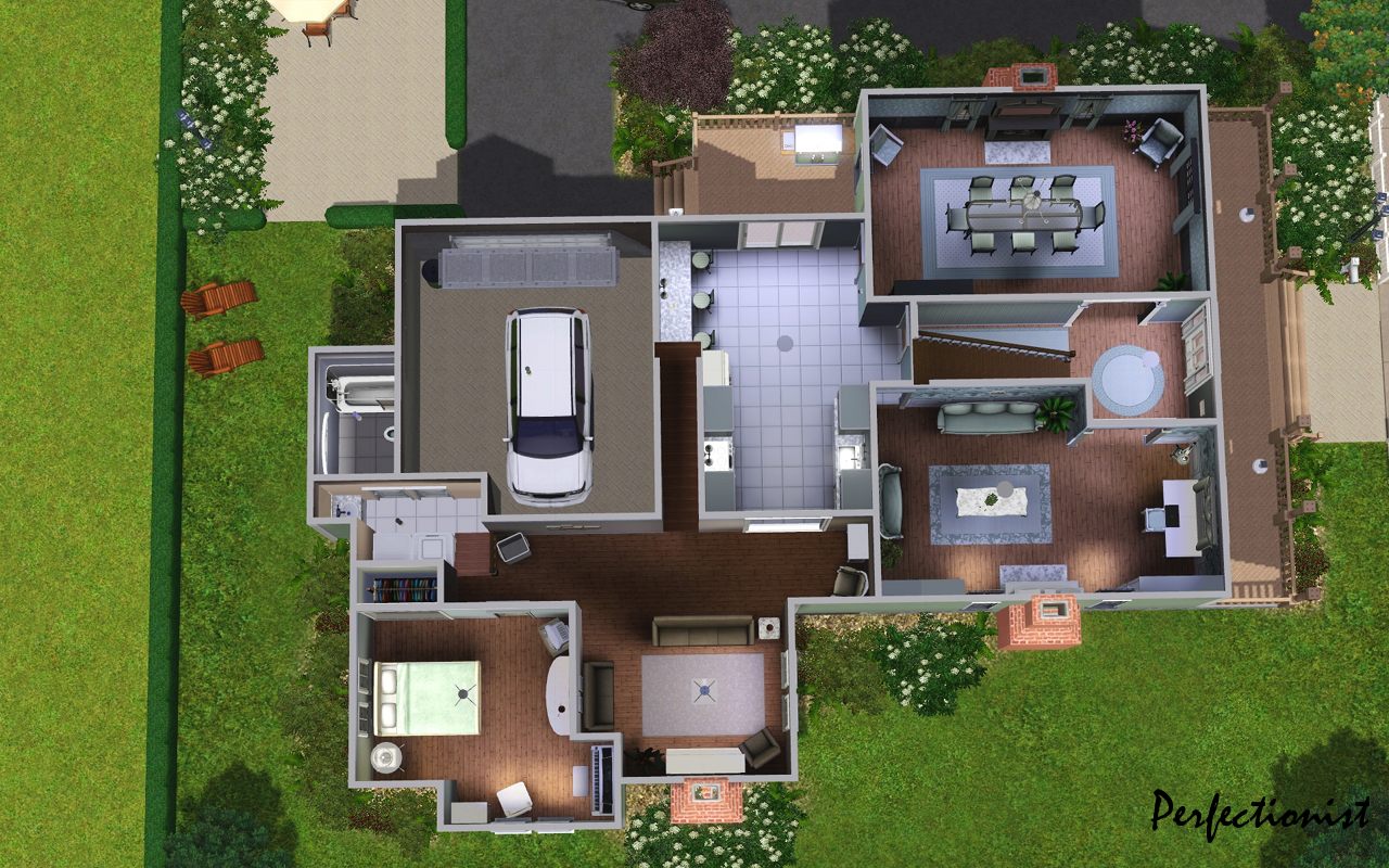 22 Cool Sims 2 House Floor Plans House Plans