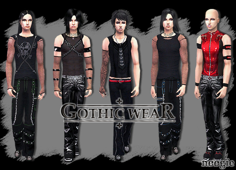 Mod The Sims Gothic Wear