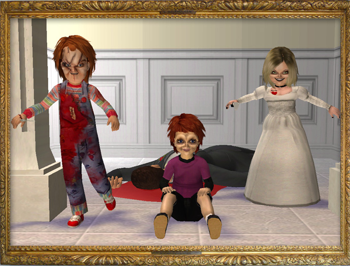 Mod The Sims'SEED OF CHUCKY' Family Happy Halloween