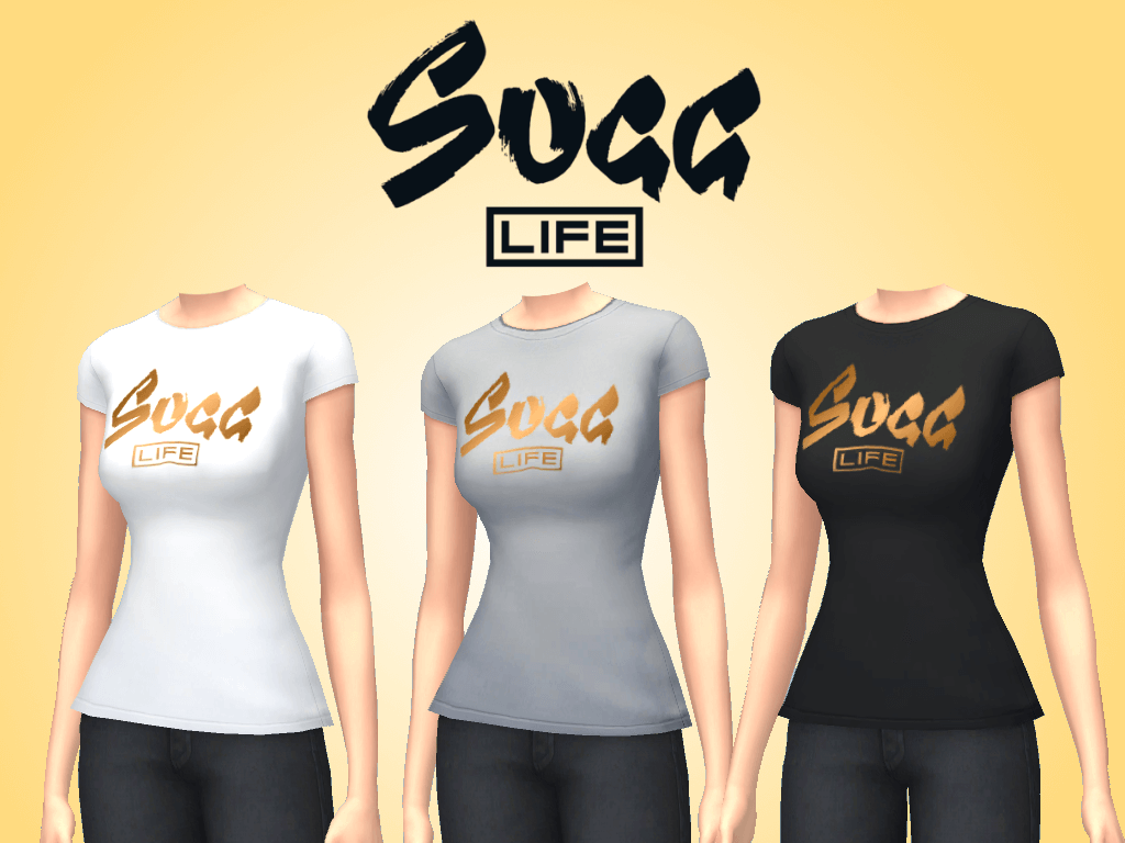 Mod The Sims "Sugg Life" Merchandise