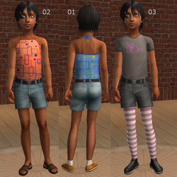 одежда - The Sims 2. Детская одежда: для девочек. - Страница 15 MTS2_CatOfEvilGenius_783752_cfShortsOutfit_1_to_3
