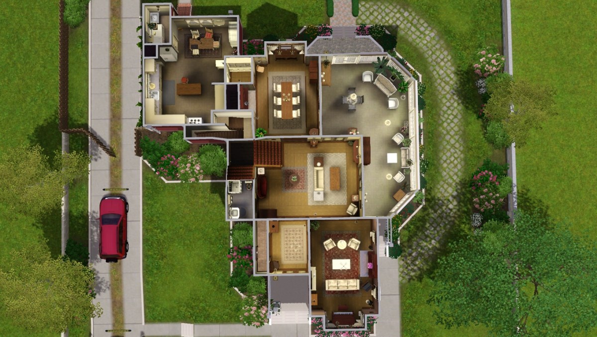 Floor Plan For The Charmed House