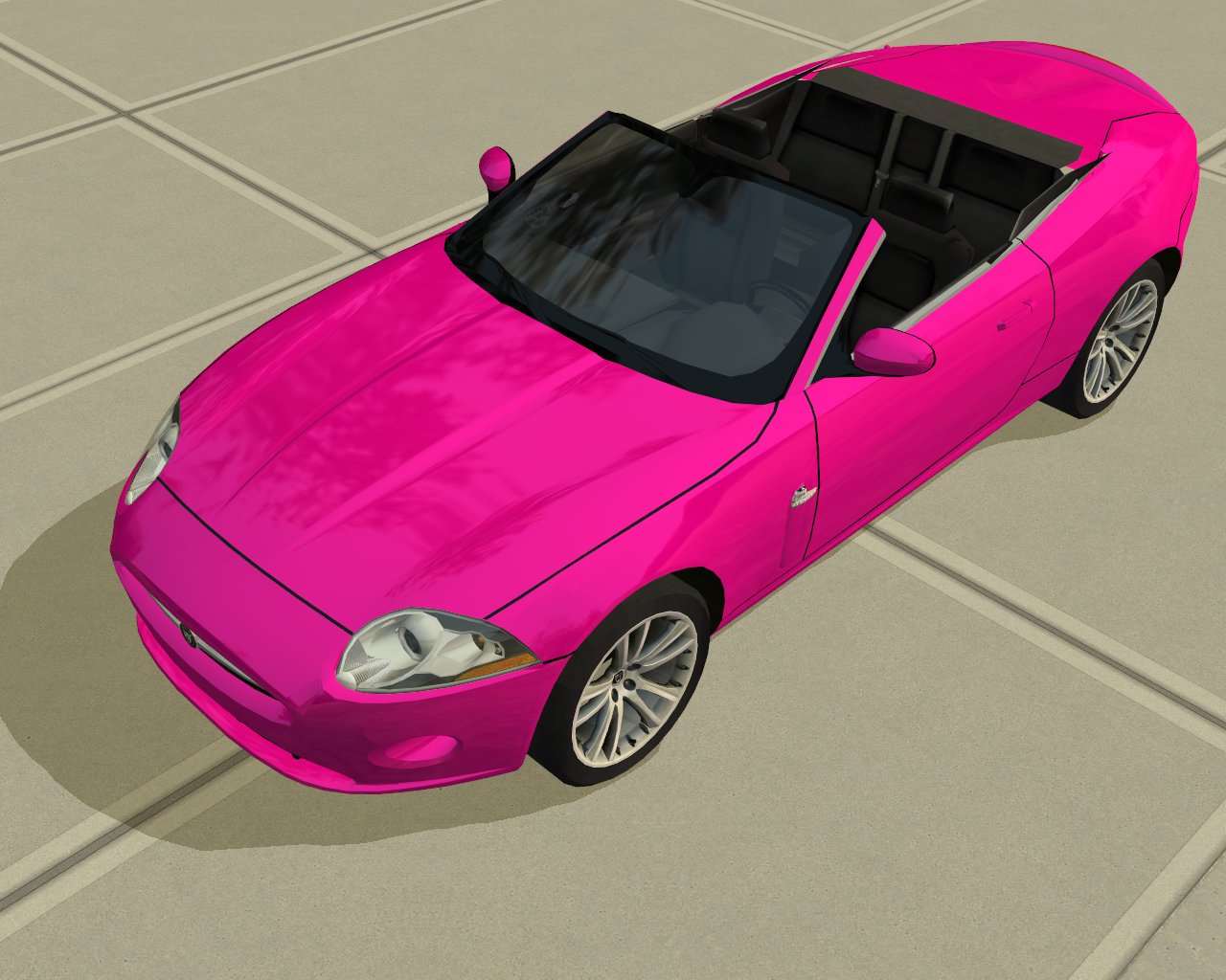 hot pink jaguar