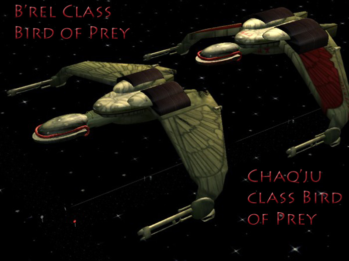 Klingon Bird Of Prey. B#39;rel Class Bird-of-Prey