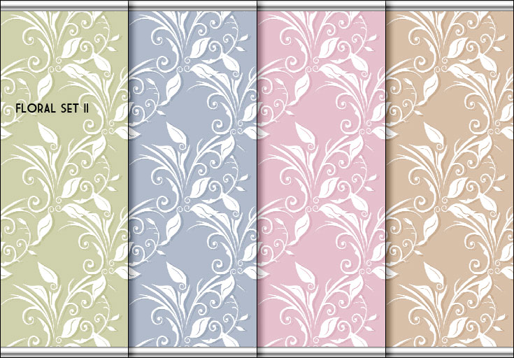 floral wallpaper. Floral Wallpaper Sets - 4