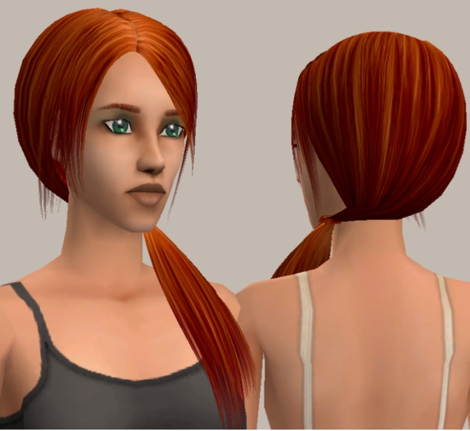 sims 2 downloads hairstyles. Okay so looks the hairstyle from the front and 