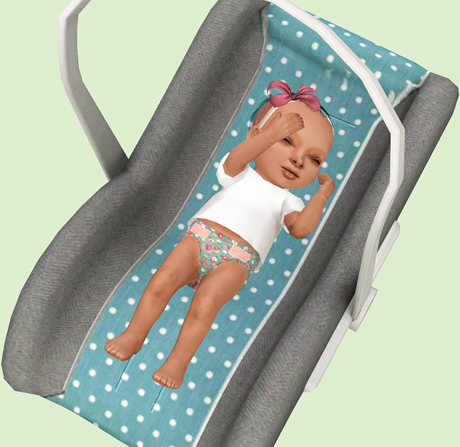 Mod The Sims Sitting In My Infant Seat