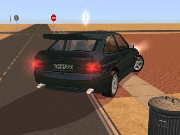 Mod The Sims 1994 Ford Escort RS Cosworth Rally Raid Road Version 