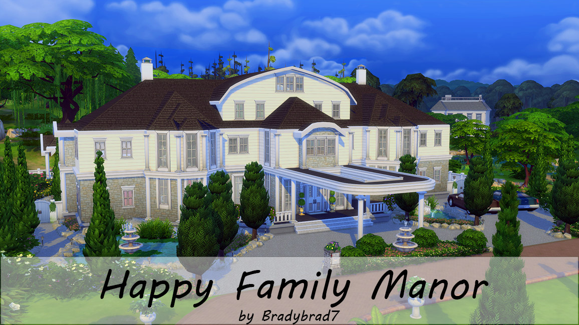 Mod The Sims Happy Family Mansion No Cc