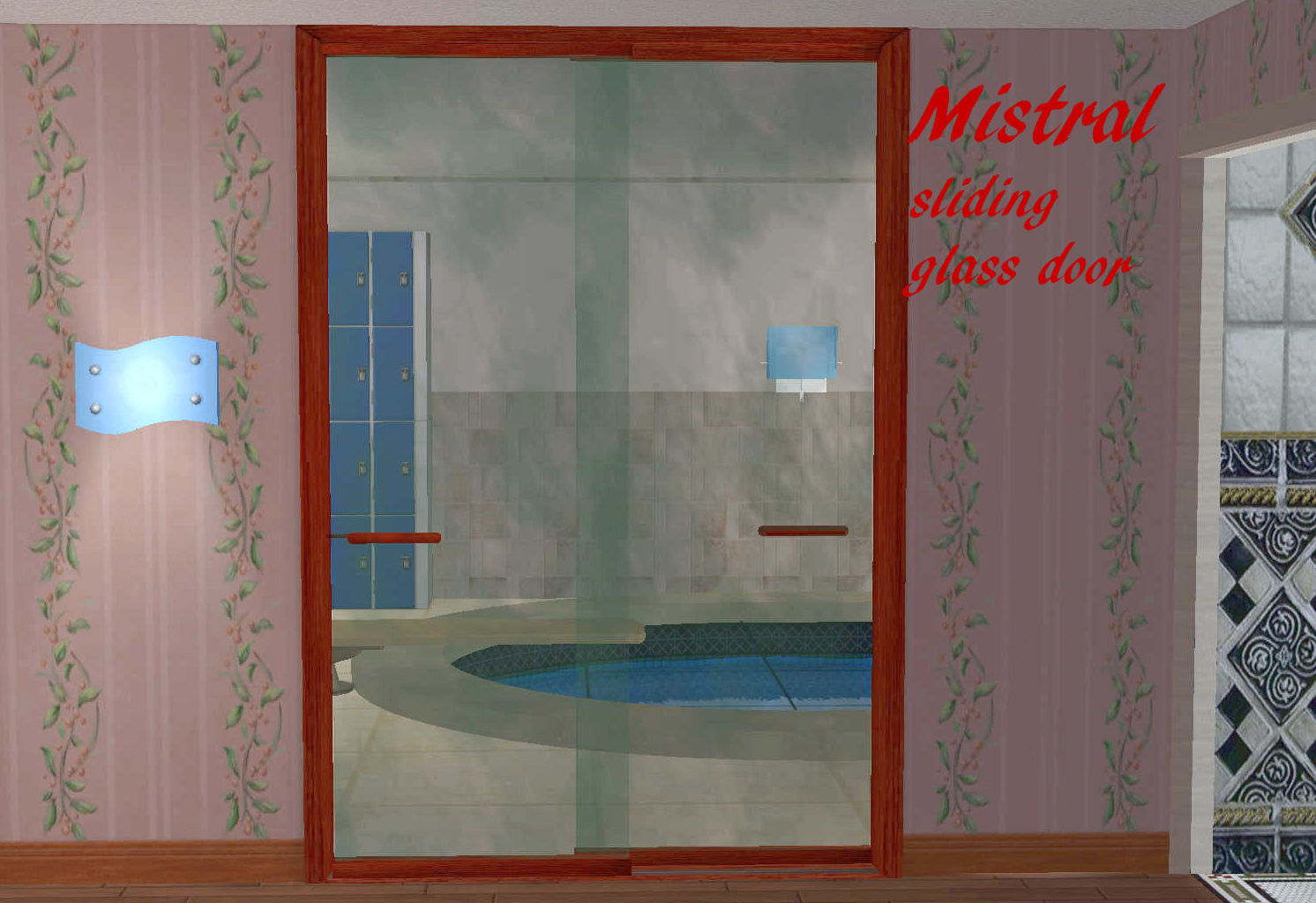 Mod The Sims Mistral Sliding Glass Door
