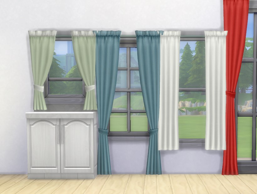 Mod The Sims - Simple Curtains