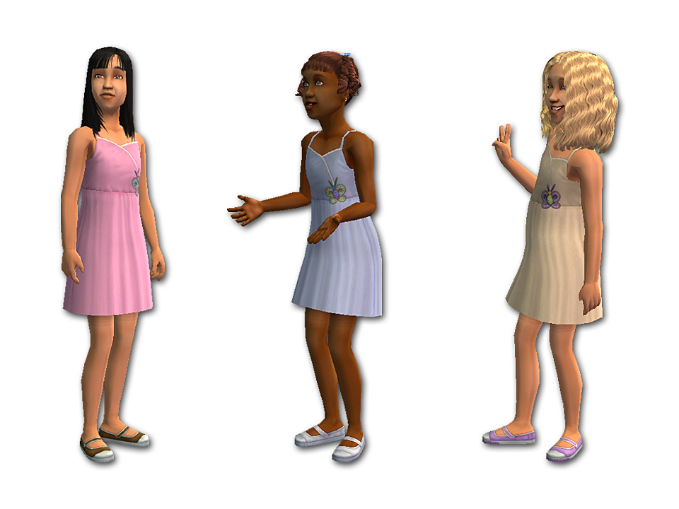 Mod The Sims - Sneakers & Sundresses