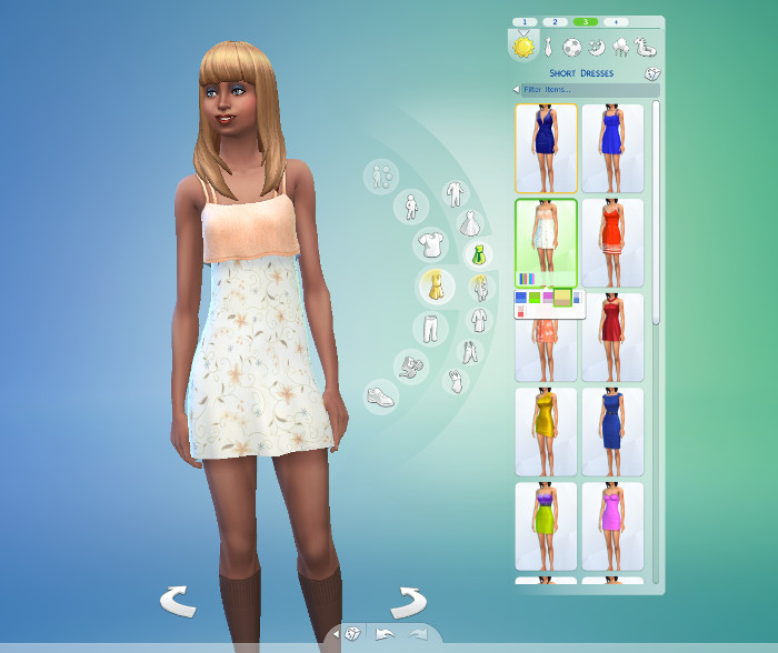 Mod The Sims - Prints on a Dress