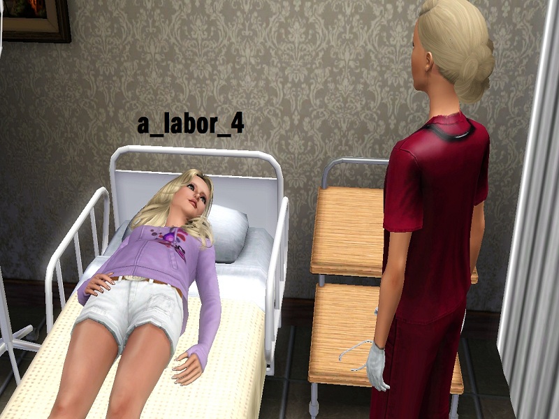 Hospital Labor Pose Set by Jamee.