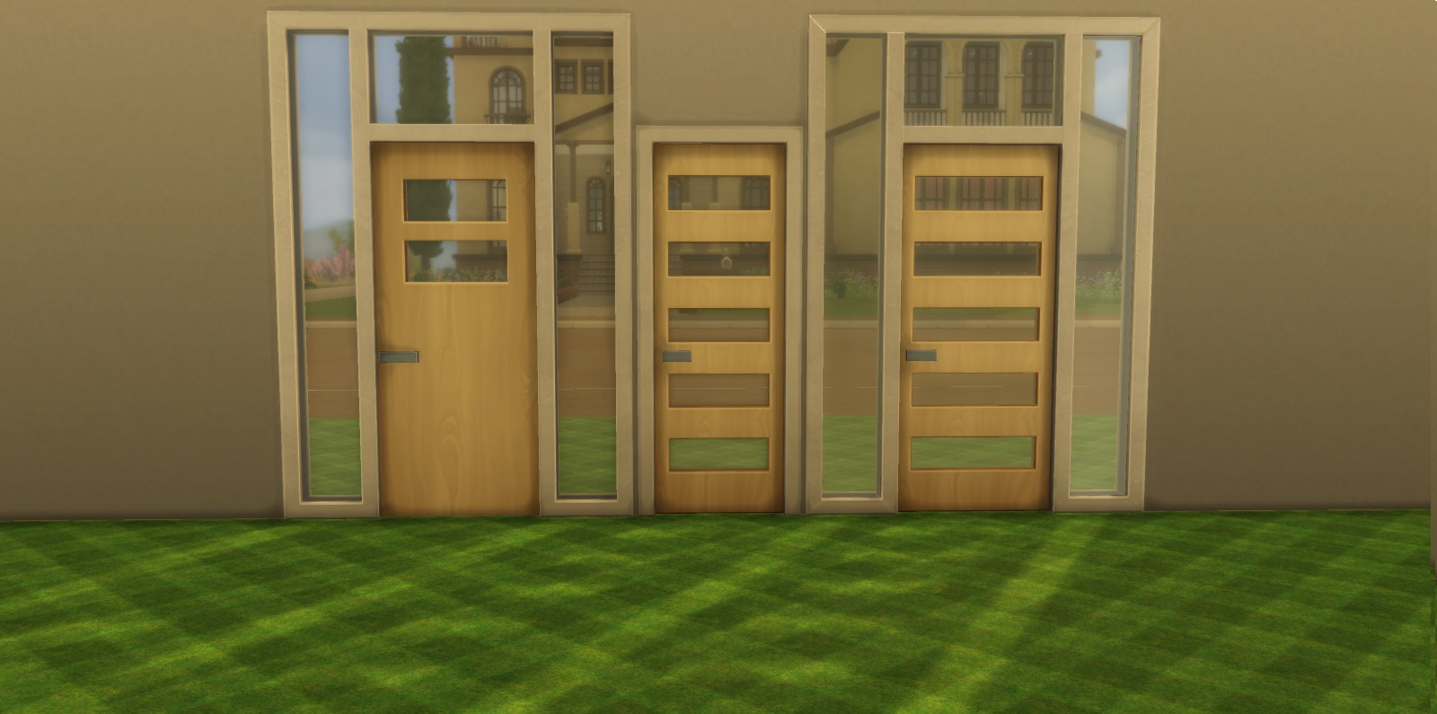 Sims 4 Realistic Doors