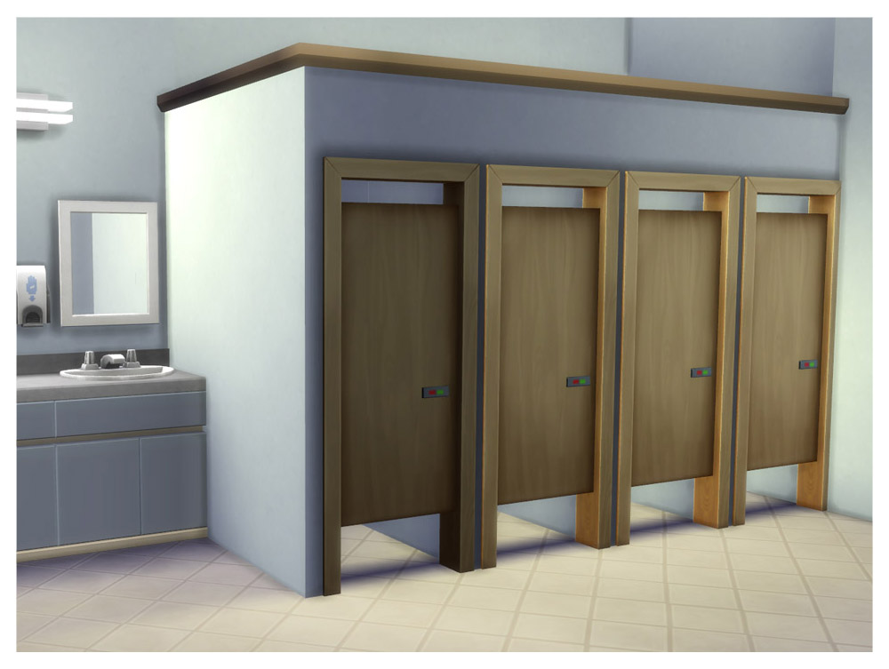 Mod The Sims Simple Toilet Stall Door