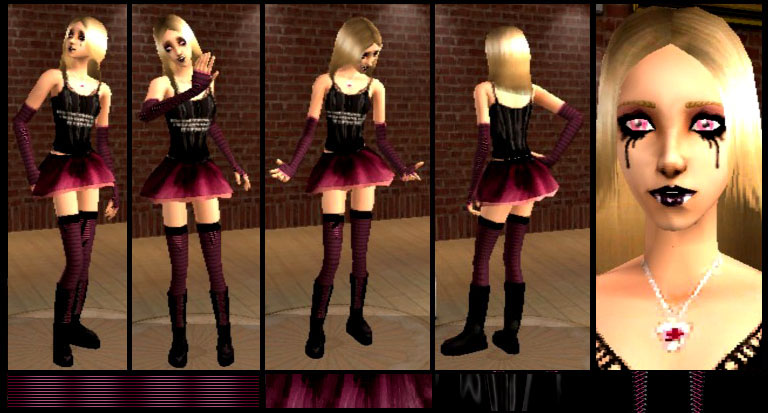 Mod The Sims Testers WantedTeen Gothgurl Mesh