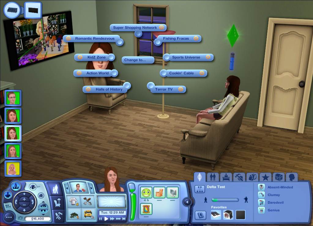 mod the sims unlocked tv channels mods sims 3 seasons.