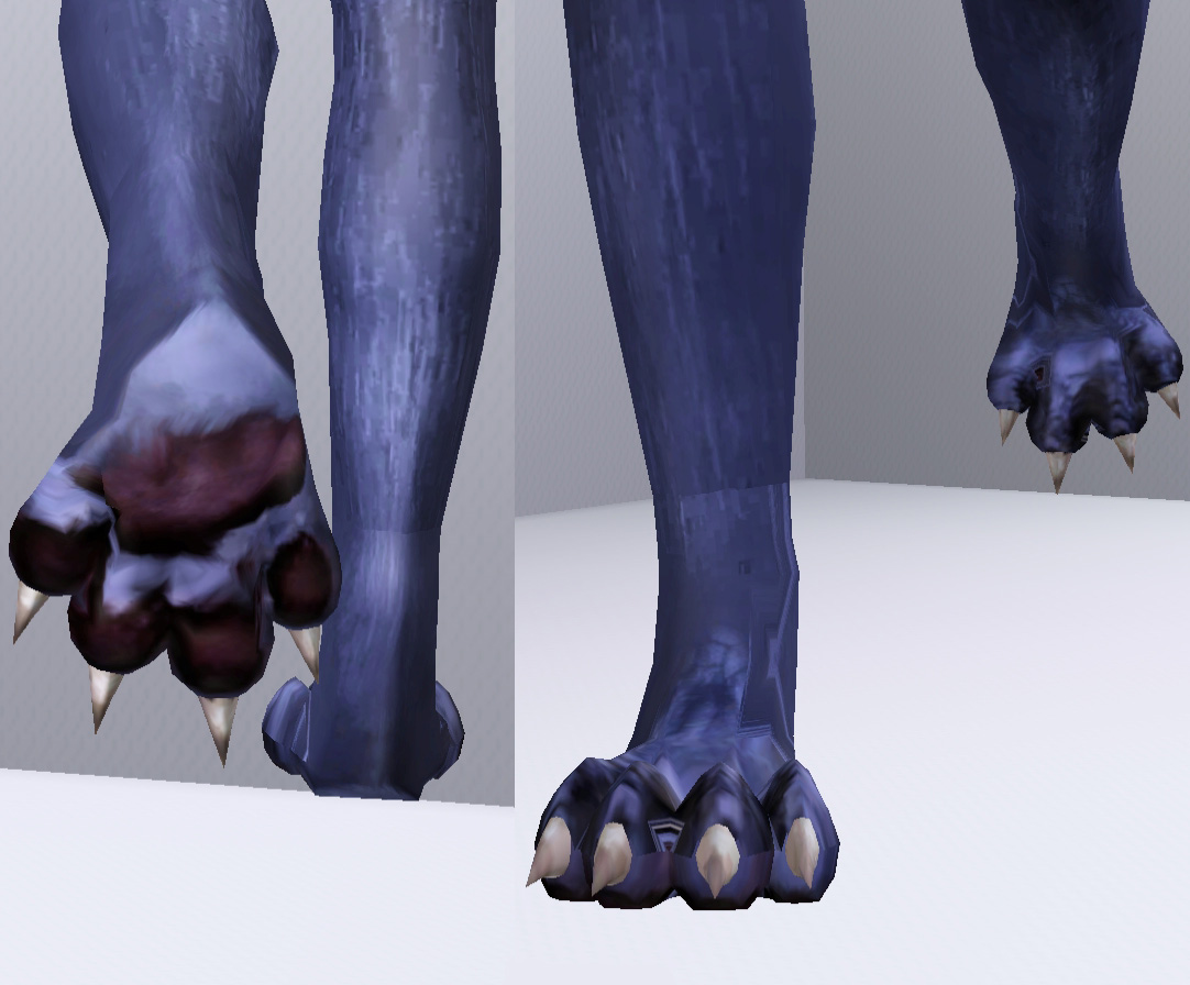 Sims - Wolf Feet For All