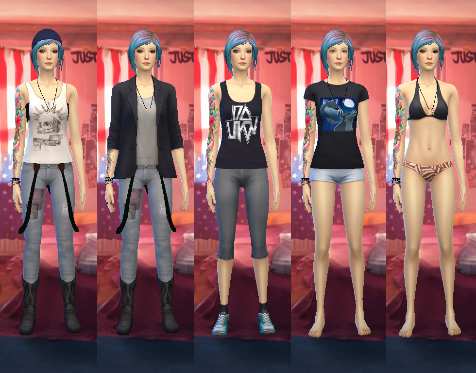 Mod The Sims Chloe Price from Life is Strange. 