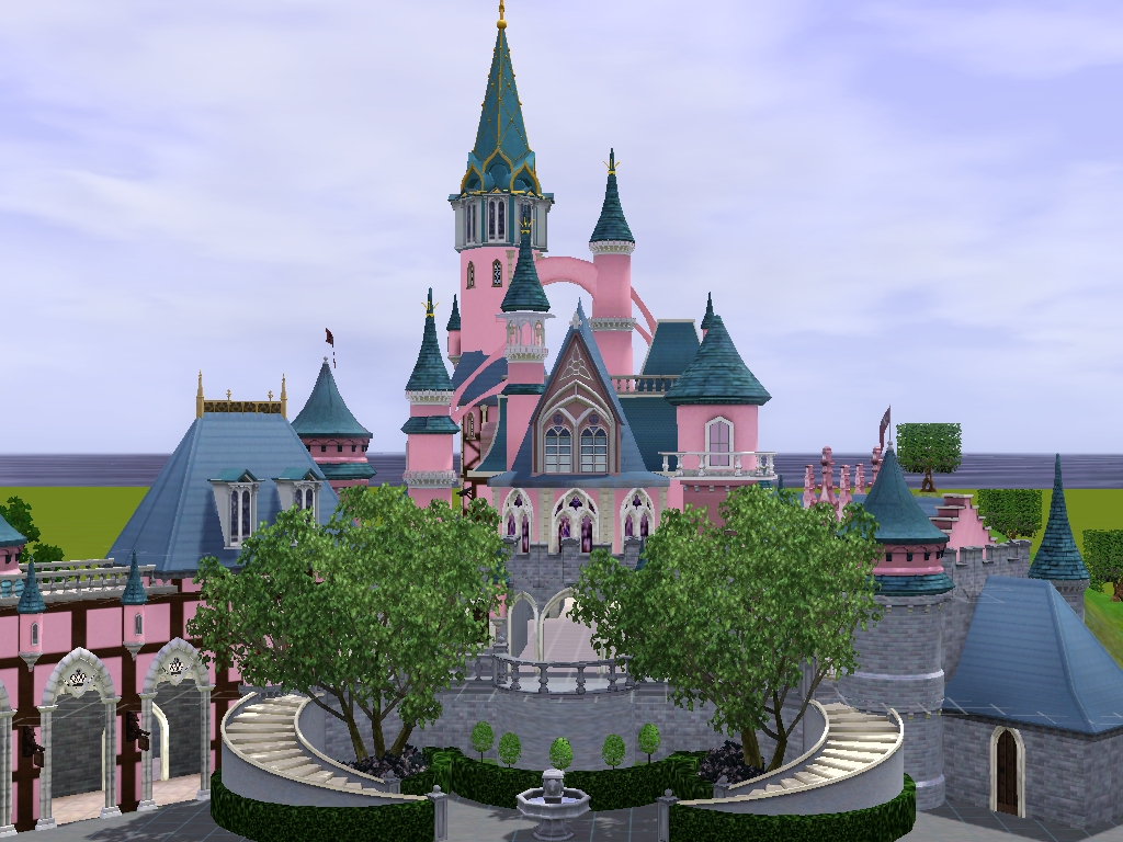 Mod The Sims - Sleeping Beauty Castle Build