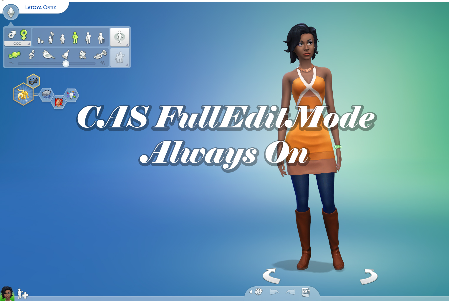 Mod The Sims Cas Fulleditmode Always On Updated 62618