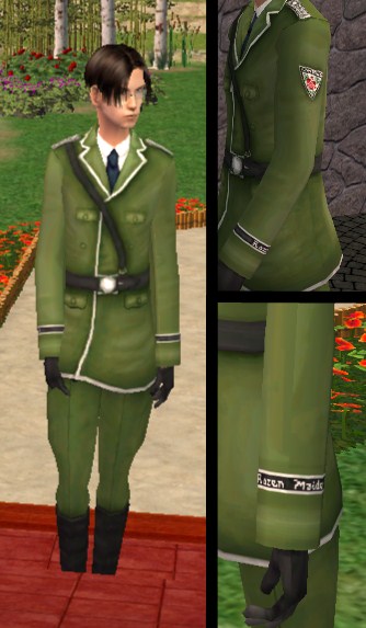 Mod The Sims - Military Uniforms - Maiden Rose