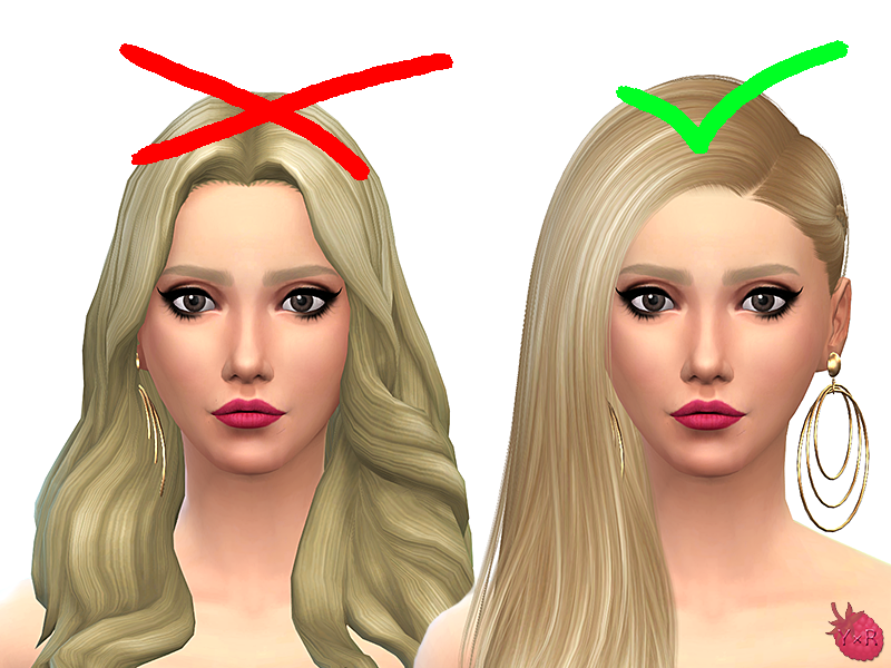 Sims 4 Female Hair