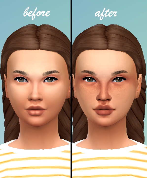 Mod The Sims - Harper - A Full Face Skin Detail