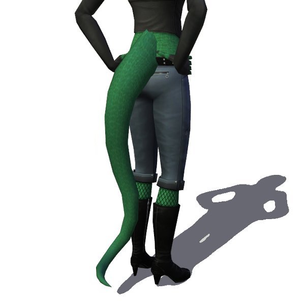 Sims 4 Lizard Tail.