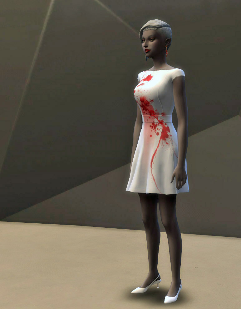 blood on face sims 4 cc