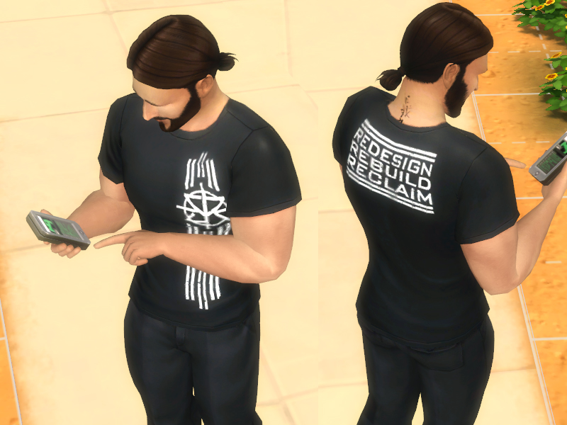 seth rollins redesign rebuild reclaim t shirt