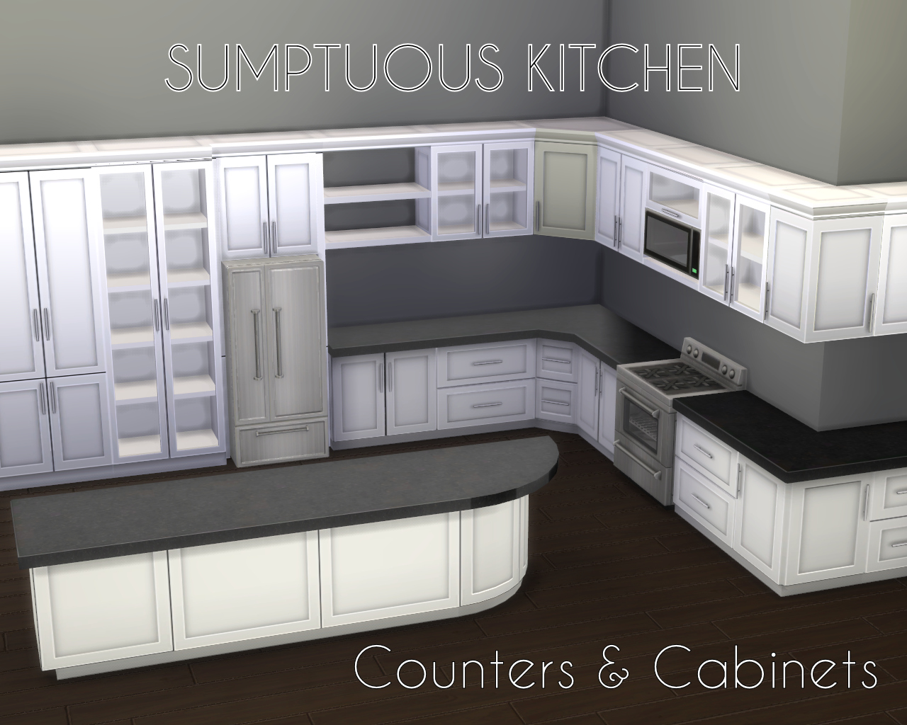 Mod The Sims Sumptuous Kitchen Set